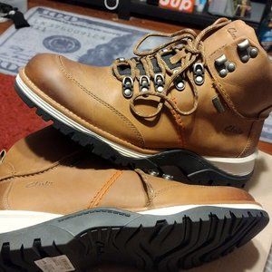 Hiking Boots Cognac Leather